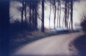 Een deel van de horizon / A part of the horizon. Still from Super8 movie 'Horizon Route, 1980'