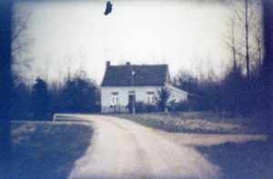 Een deel van de horizon / A part of the horizon. Still from Super8 movie 'Horizon Route, 1980'