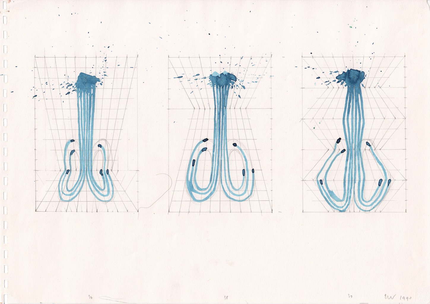 1991 29,6 x 41,9 cm 25 pages  75 drawings