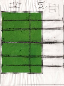 Studie voor Primeursels, 1996  41,5 x 30,5 cm