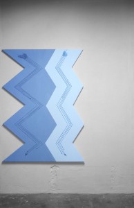 acrylic on canvas, 1983  150 x 110 cm