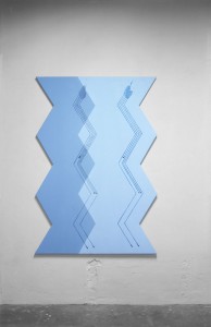 acrylic on canvas, 1983  150 x 70 cm