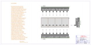 Ontwerp voor uitbreiding HABOG met 2 compartimenten in 2040 - 2140